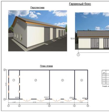 Garage box: standards for design and construction