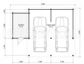Selectarea unui design de garaj pentru 2 mașini