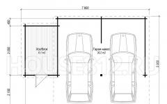 Selecting a garage design for 2 cars