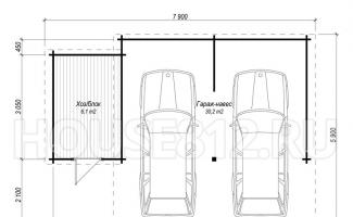 Selecting a garage design for 2 cars