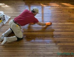 Шпаклюємо дерев'яна підлога